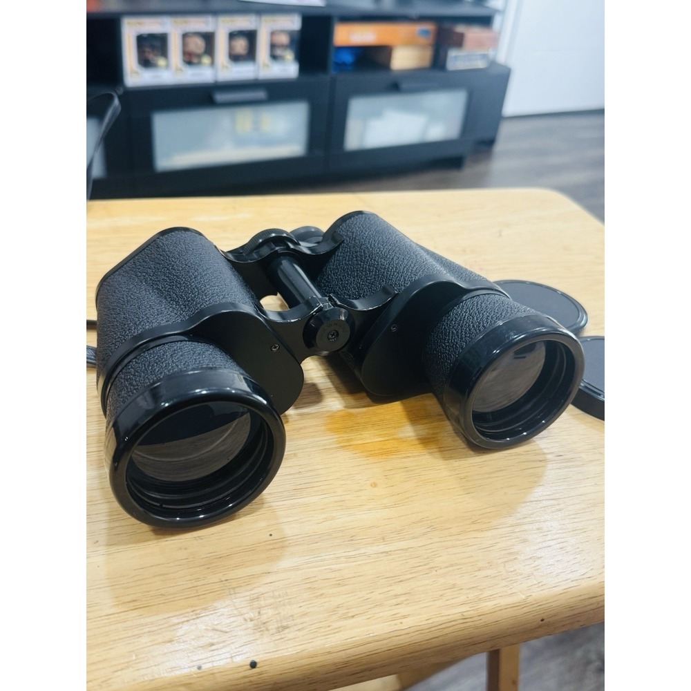 Vintage Selsi 16x50 Binoculars Coated Optics Luminous Field 3.5° Case Caps